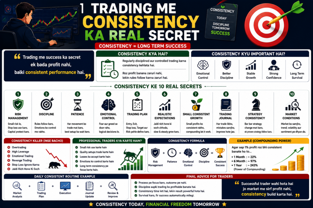Trading Me Consistency Ka Real Secret Complete Beginner Guide 2026