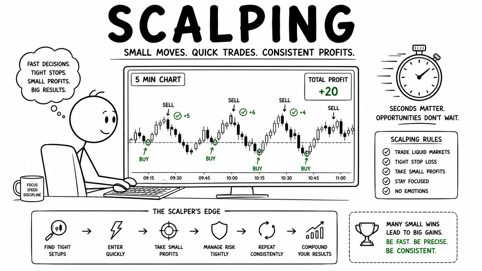  Scalping Trading क्या होती है? क्या Beginners को Scalping करनी चाहिए?