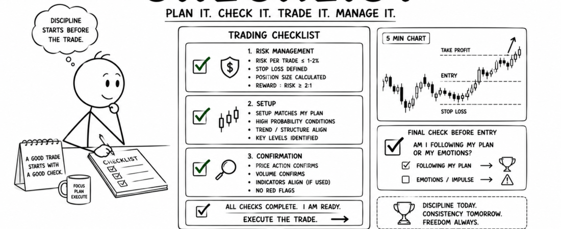  Intraday Trading Checklist कैसे बनाएं? हर Trade से पहले किन चीजों को Check करना चाहिए?