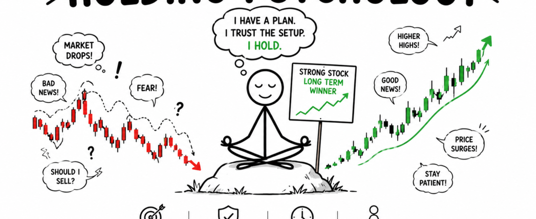 Swing Trading में Holding Psychology क्या होती है? Profit होने के बाद भी Trade को Hold कैसे करें?