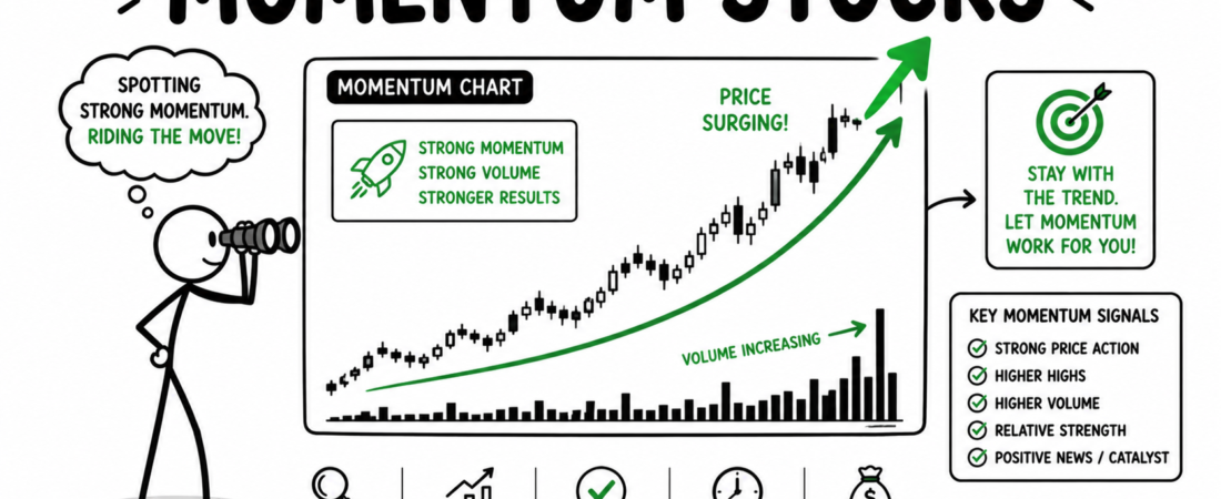 Momentum Stocks कैसे Identify करें? Swing Trading के लिए Fast Moving Stocks खोजने की पूरी Guide