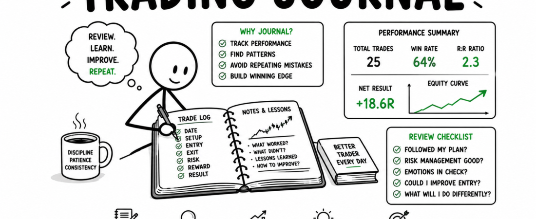  Swing Trading Journal कैसे Maintain करें? Successful Traders अपने Trades का Record क्यों रखते हैं?