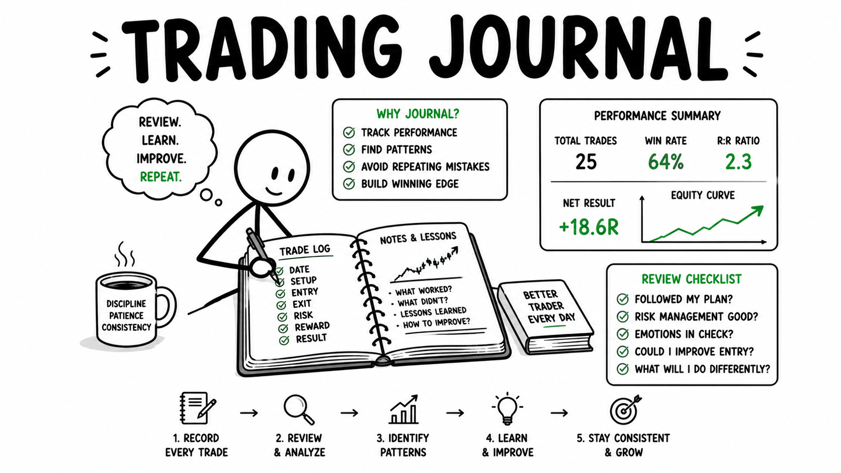  Swing Trading Journal कैसे Maintain करें? Successful Traders अपने Trades का Record क्यों रखते हैं?