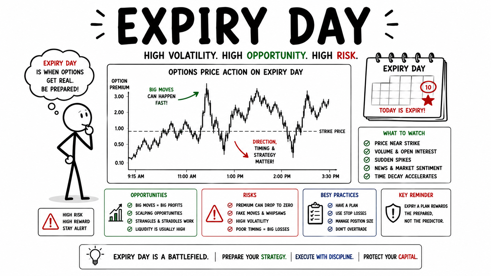  Expiry Day Trading Tips | Expiry के दिन Options Trading में किन बातों का ध्यान रखना चाहिए?