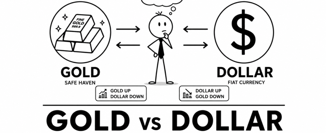 Gold और Dollar का क्या संबंध है? Gold Prices पर Dollar Strength का प्रभाव समझिए