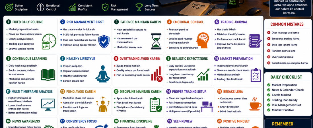 Best Habits For Full-Time Traders Complete Beginner Guide 2026
