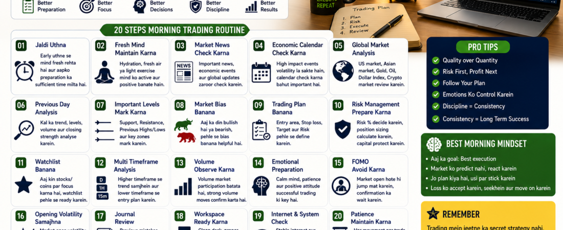 Morning Trading Routine – Complete Beginner Guide 2026