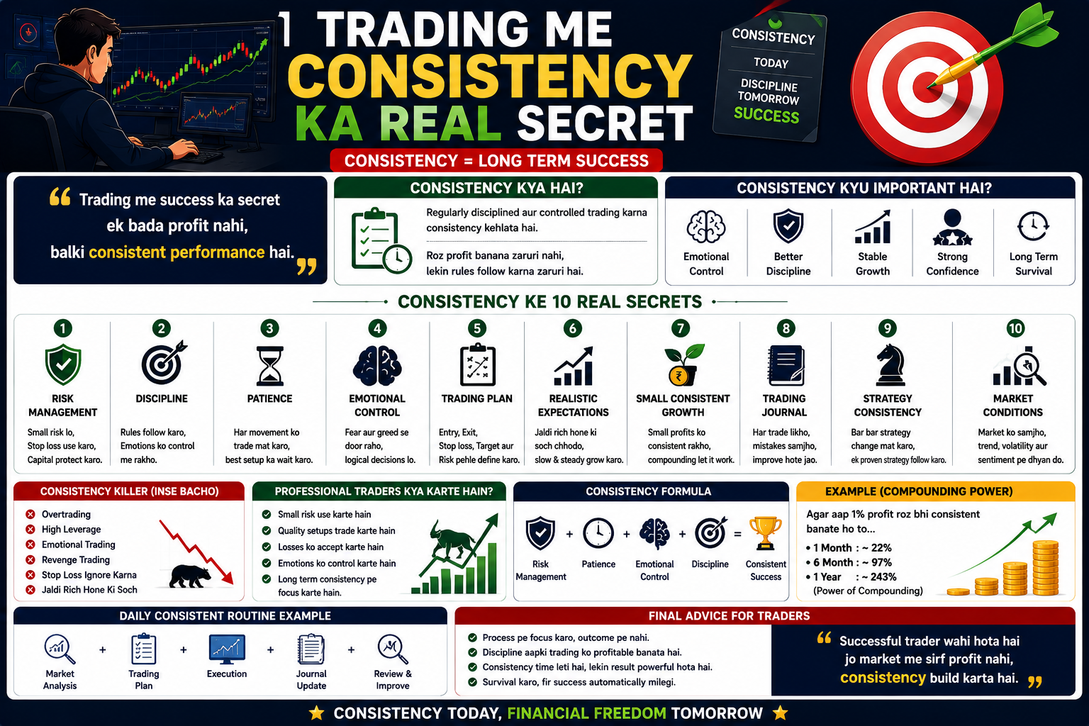 Trading Me Consistency Ka Real Secret Complete Beginner Guide 2026