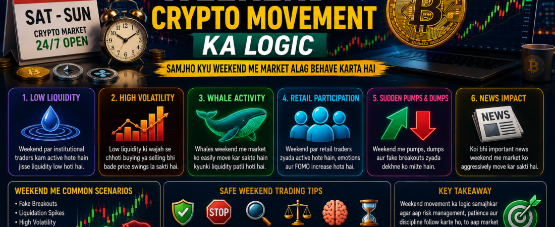 Weekend Crypto Movement Ka Logic Complete Beginner Guide 2026